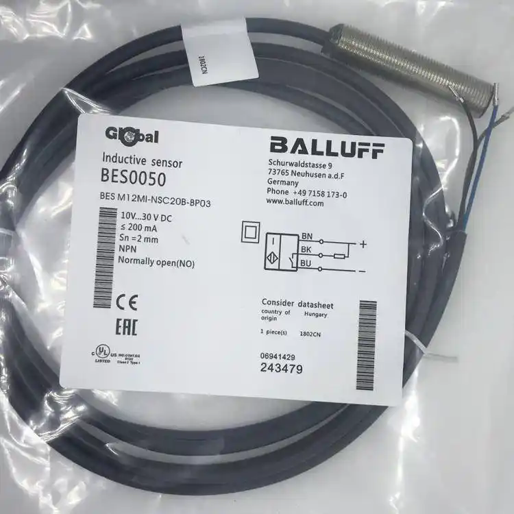 balluff��³��BCSϵ�нӽ�����BCSM12K4G1-GSM50C-EP02